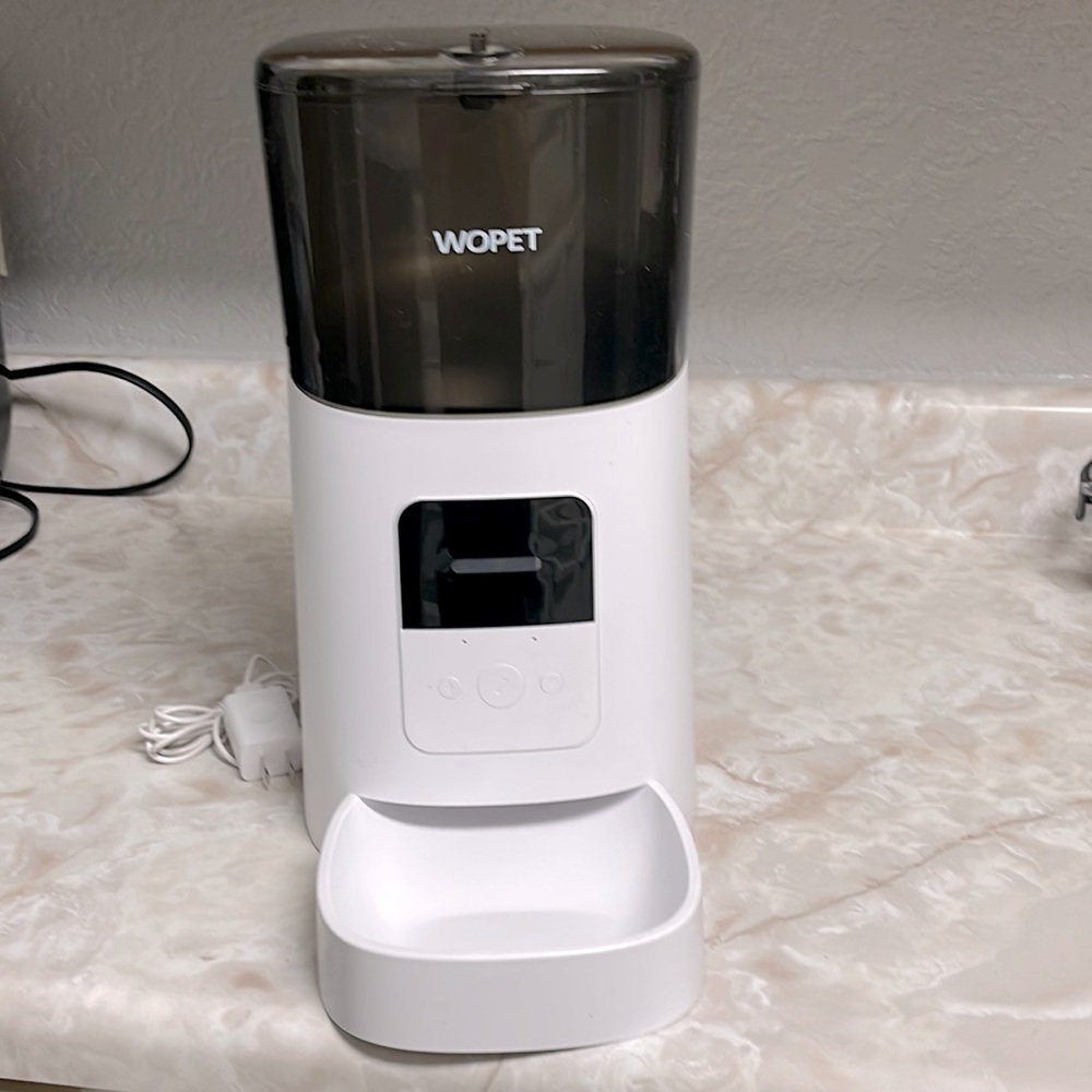 Wopet automatic per feeder wifi remote control